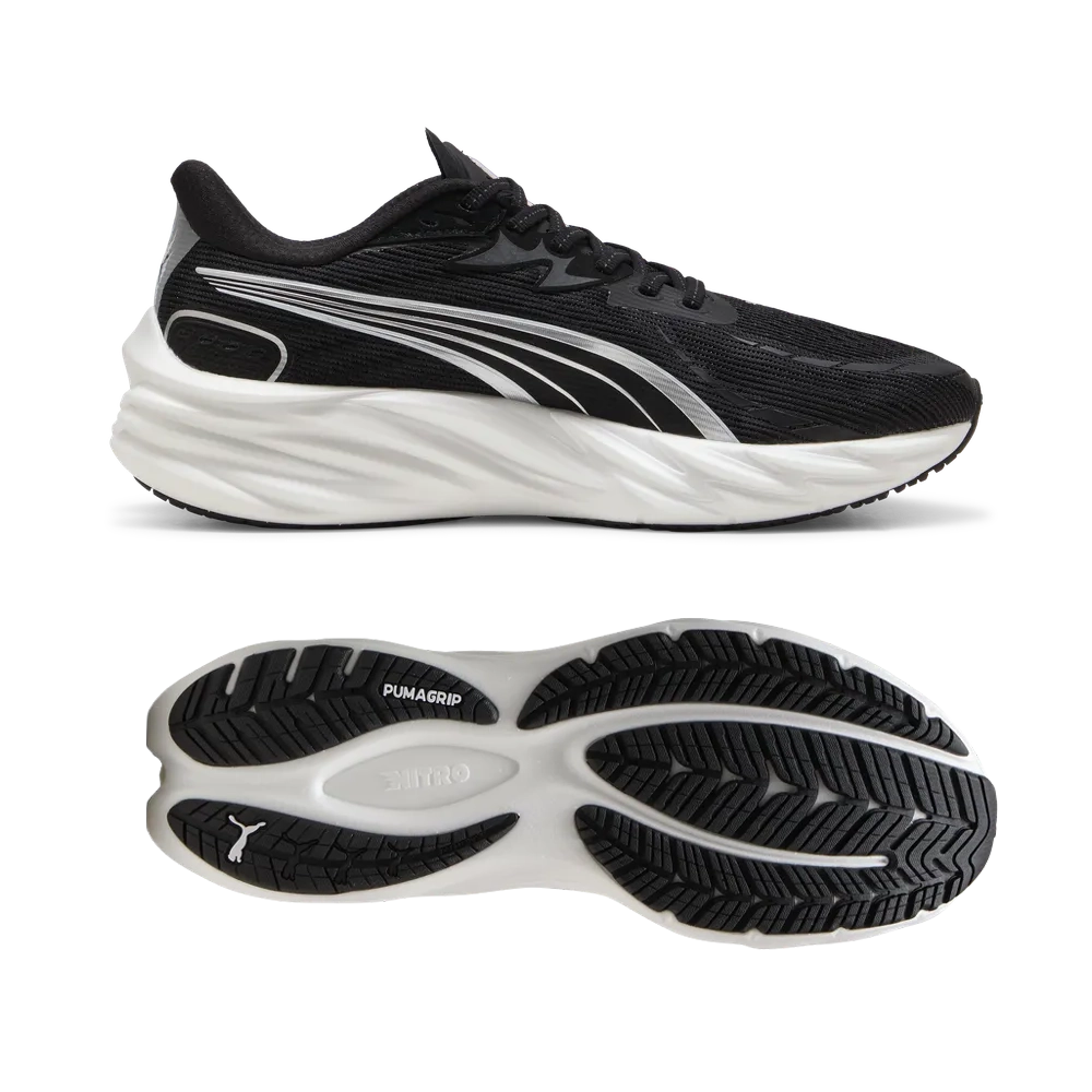 Puma Velocity NITRO™ 4 schwarz/silber - Laufschuhe für Herren