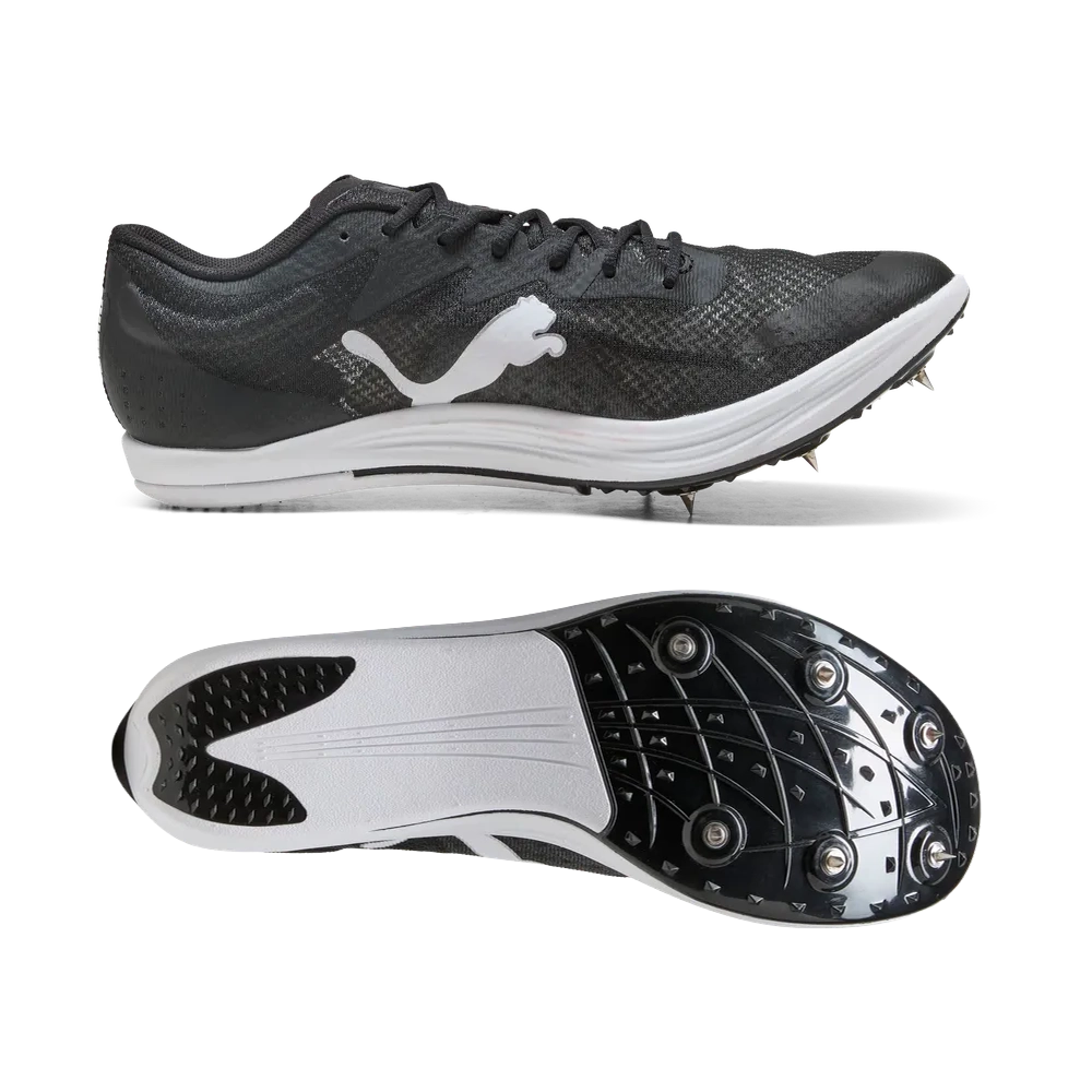 Puma evoSPEED Long Distance Leichtathletikschuhe (Spikes) – Black/White