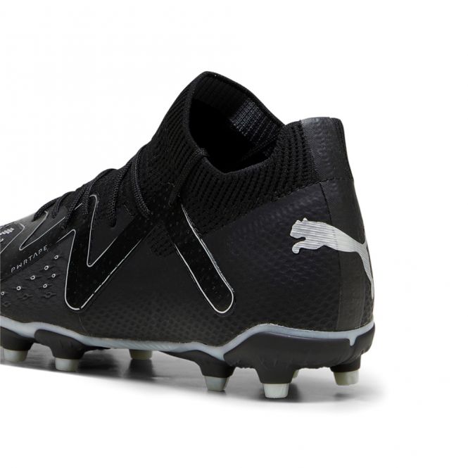 Puma FUTURE PRO FG/AG JR Fussballschuh - black silver Puma FUTURE PRO FG/AG JR Fussballschuh - black silver