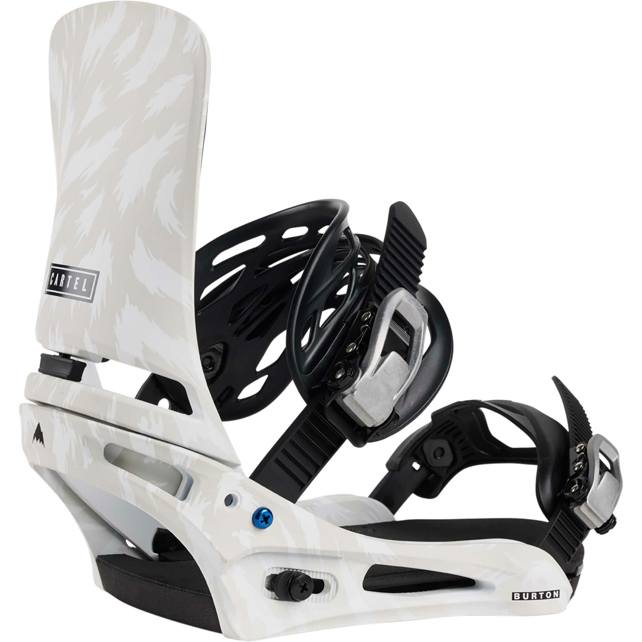 Burton Cartel Re:Flex Snowboardbindung Herren - Gray / White 2025 