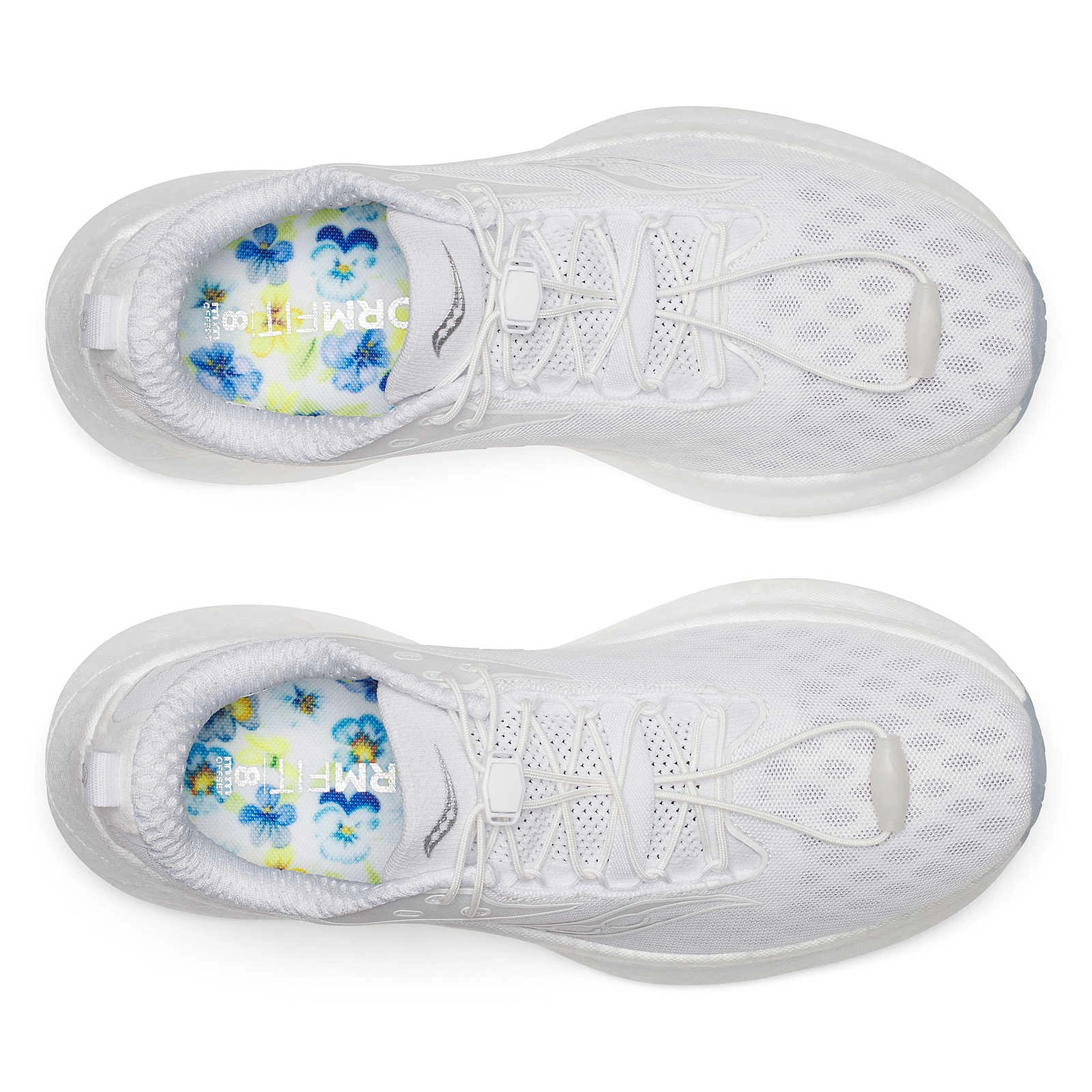 saucony Ride 18 Damen Neutral-Laufschuh - Cool White saucony Ride 18 Damen Neutral-Laufschuh - Cool White