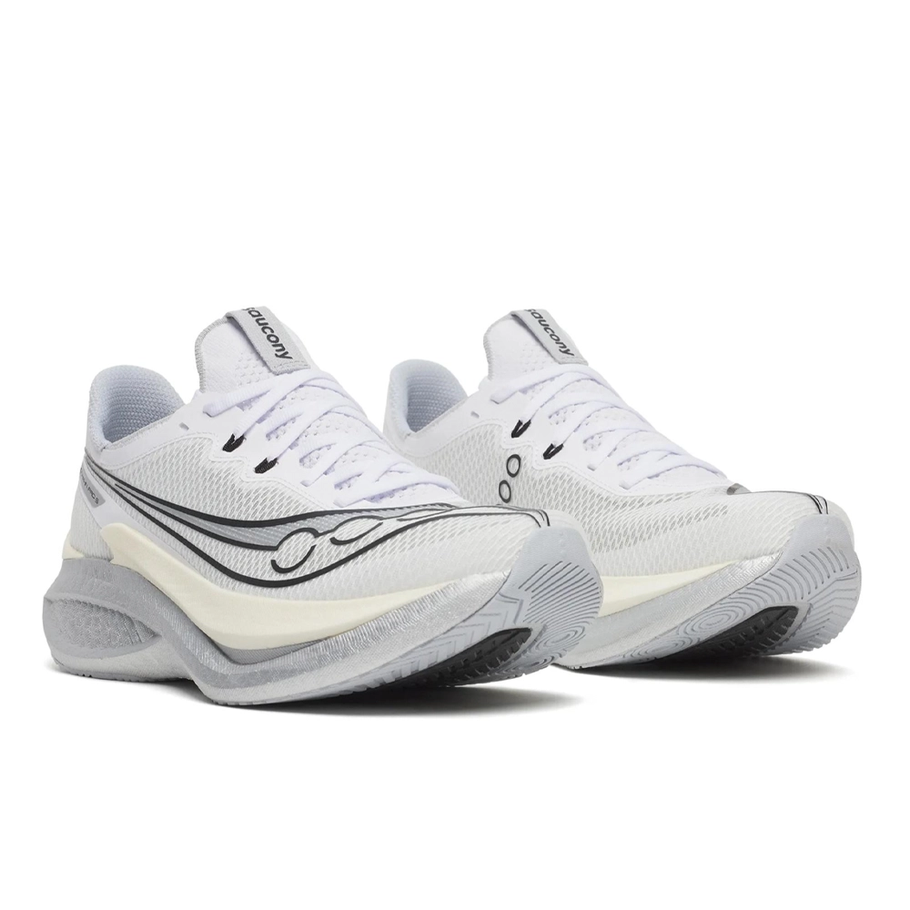 Saucony Endorphin Pro 5 Herren Neutral-Laufschuh – White | Black