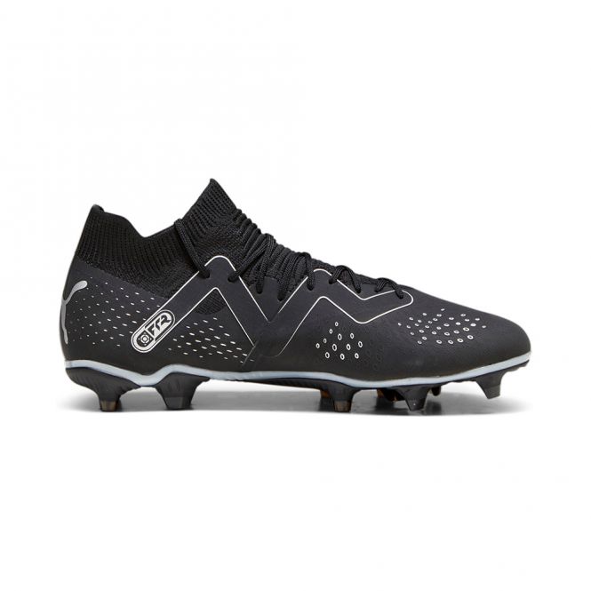 Puma FUTURE MATCH FG/AG Fussballschuh - black silver