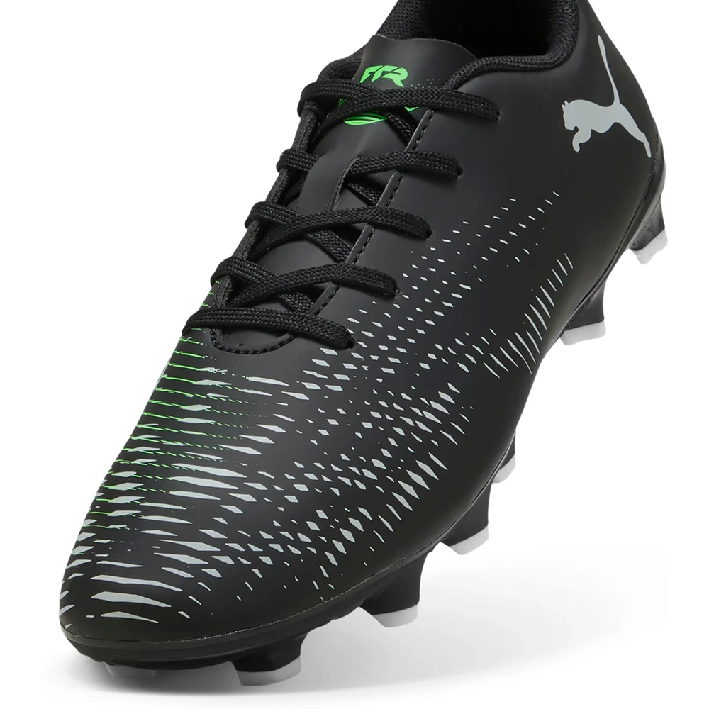 Puma FUTURE 8 PLAY FG/AG Jr Fußballschuhe Kinder - Black Silver/Fluo Green Puma FUTURE 8 PLAY FG/AG Jr Fußballschuhe Kinder - Black Silver/Fluo Green