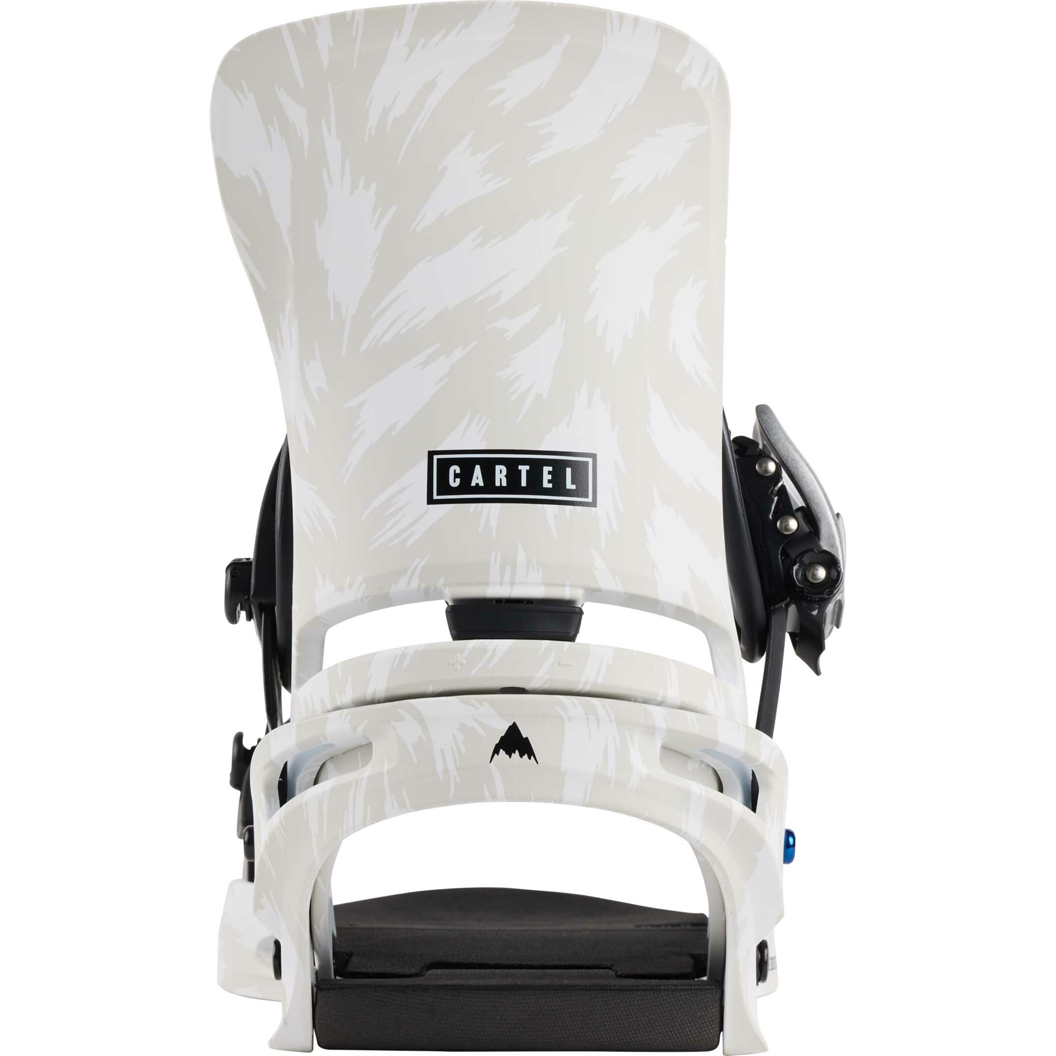 Burton Cartel Re:Flex Snowboardbindung Herren - Gray / White 2025 