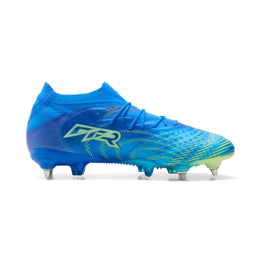 Puma FUTURE 9 ULTIMATE MxSG Fußballschuhe – Ultra Blue / White / Luminous Blue / Black