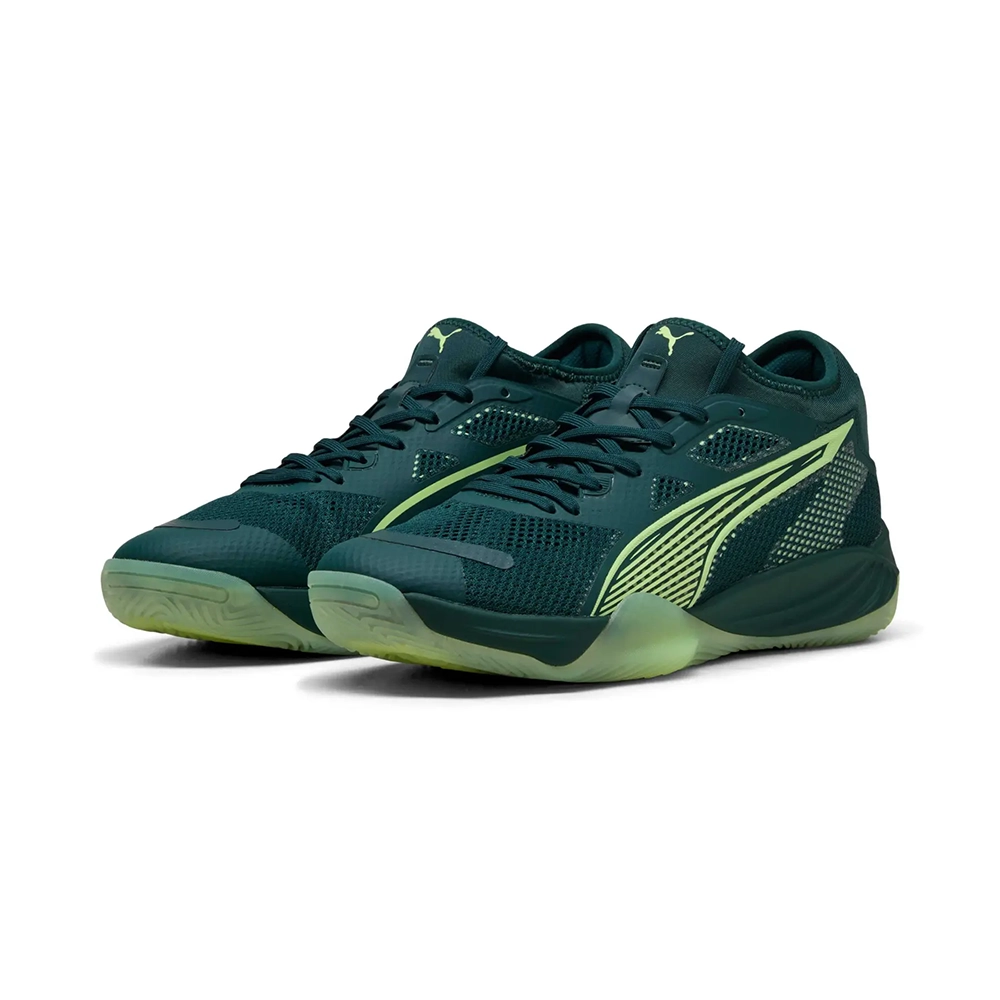 PUMA Eliminate NITRO™ SQD 4 Green/Fizzy Light - Handballschuhe Herren PUMA Eliminate NITRO™ SQD 4 Green/Fizzy Light - Handballschuhe Herren