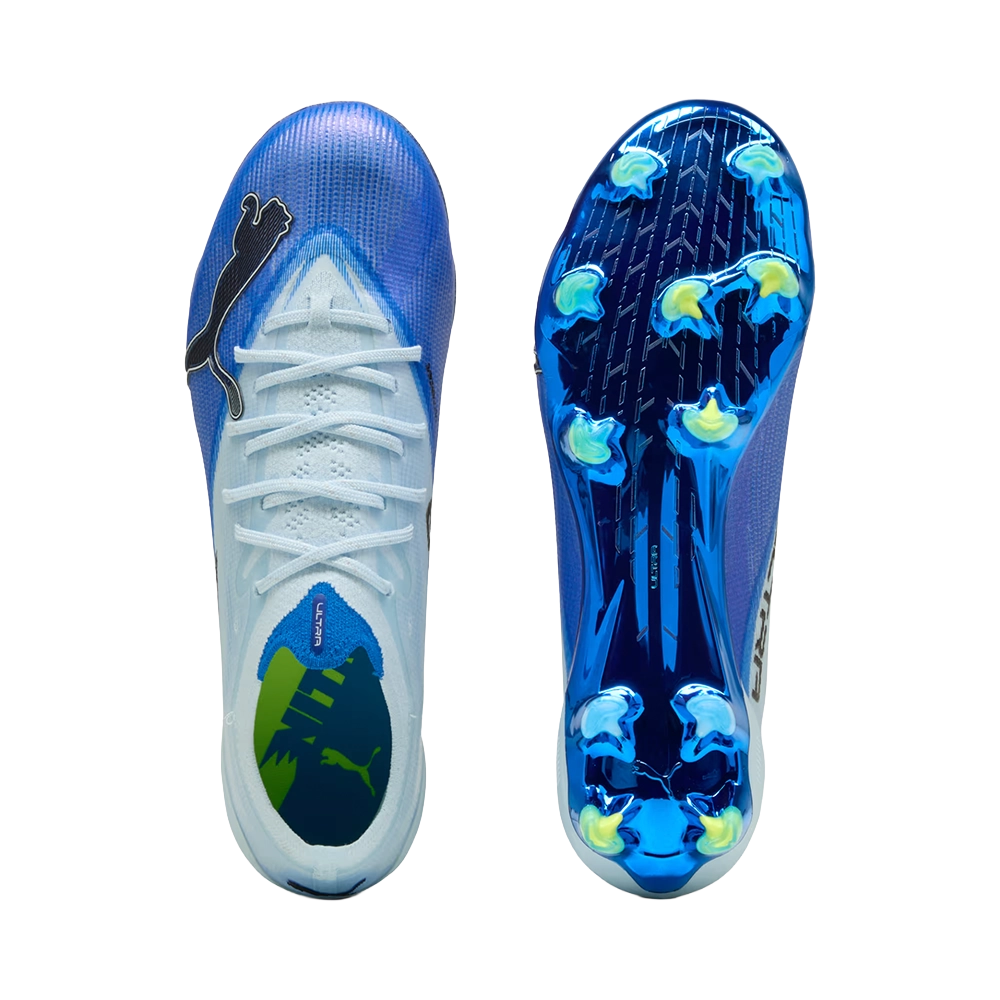 Puma ULTRA NITRO 7 ULTIMATE FG Damen Fußballschuhe – Ultra Blue / Icy Blue / Black / Lime Squeeze