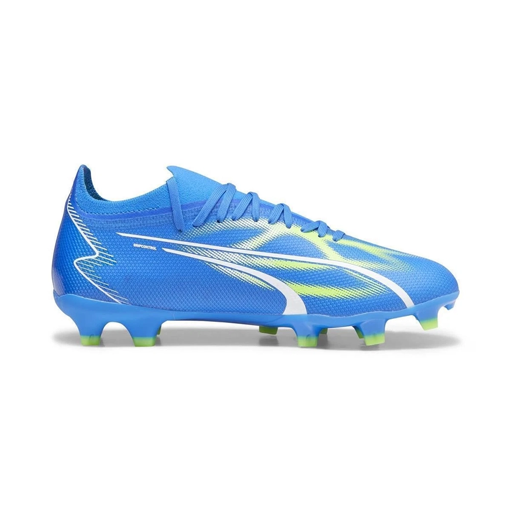 Puma ULTRA MATCH FG/AG Damen Fussballschuh - Blue/White/Pro Green