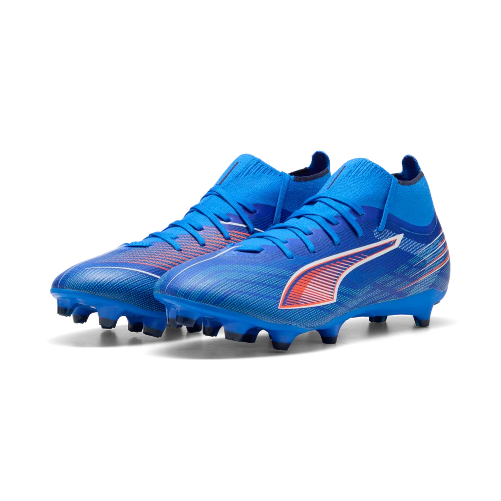 Puma ULTRA 6 MATCH+ FG/AG Fußballschuhe – Ultra Blue/White/Glowing Red Puma ULTRA 6 MATCH+ FG/AG Fußballschuhe – Ultra Blue/White/Glowing Red