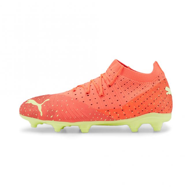 Puma FUTURE Z 3.4 FG/AG Jr Fußballschuhe - fiery coral fizzy light black salmon Puma FUTURE Z 3.4 FG/AG Jr Fußballschuhe - fiery coral fizzy light black salmon