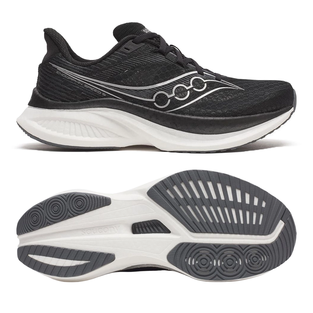 Saucony Endorphin Speed 5 Herren Neutral-Laufschuh – Black | White