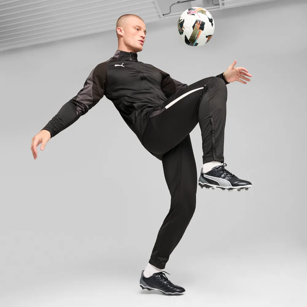 Puma KING PRO FG/AG Fußballschuhe – Black / White / Cool Dark Gray