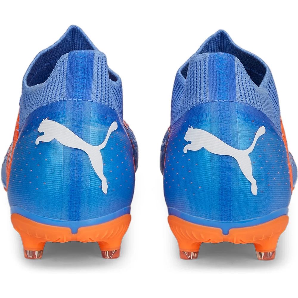Puma FUTURE MATCH FG/AG Fussballschuh - Blue Glimmer White Ultra Orange Puma FUTURE MATCH FG/AG Fussballschuh - Blue Glimmer White Ultra Orange