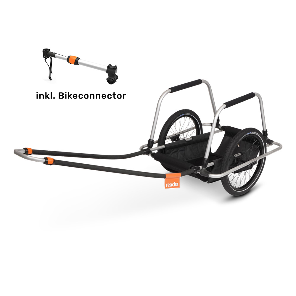 Reacha Sport Fahrradanhänger für Sportausrüstung inkl. Bikeconnector