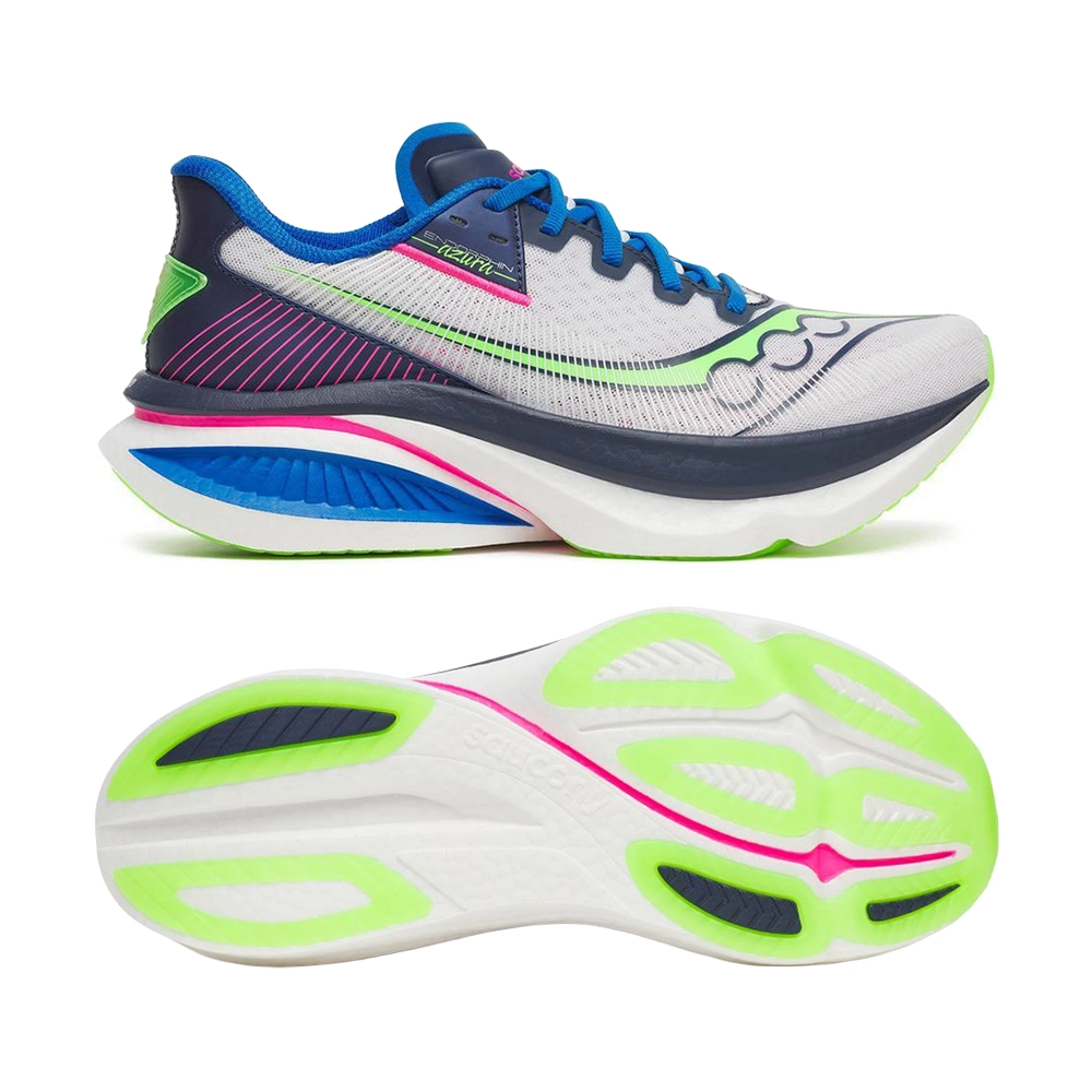 saucony Endorphin Azura Herren Neutral-Laufschuh - White | Navy