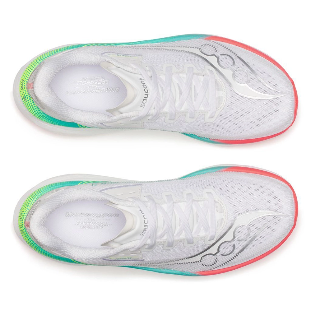 saucony Endorphin Azura Damen Neutral-Laufschuh - White | Multicolor