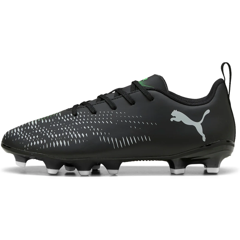 Puma FUTURE 8 PLAY FG/AG Jr Fußballschuhe Kinder - Black Silver/Fluo Green Puma FUTURE 8 PLAY FG/AG Jr Fußballschuhe Kinder - Black Silver/Fluo Green