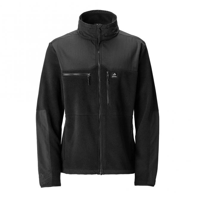 Jones Base Camp Recycled Fleecejacke - black 2024 Jones Base Camp Recycled Fleecejacke - black 2024