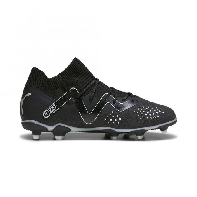 Puma FUTURE PRO FG/AG JR Fussballschuh - black silver Puma FUTURE PRO FG/AG JR Fussballschuh - black silver