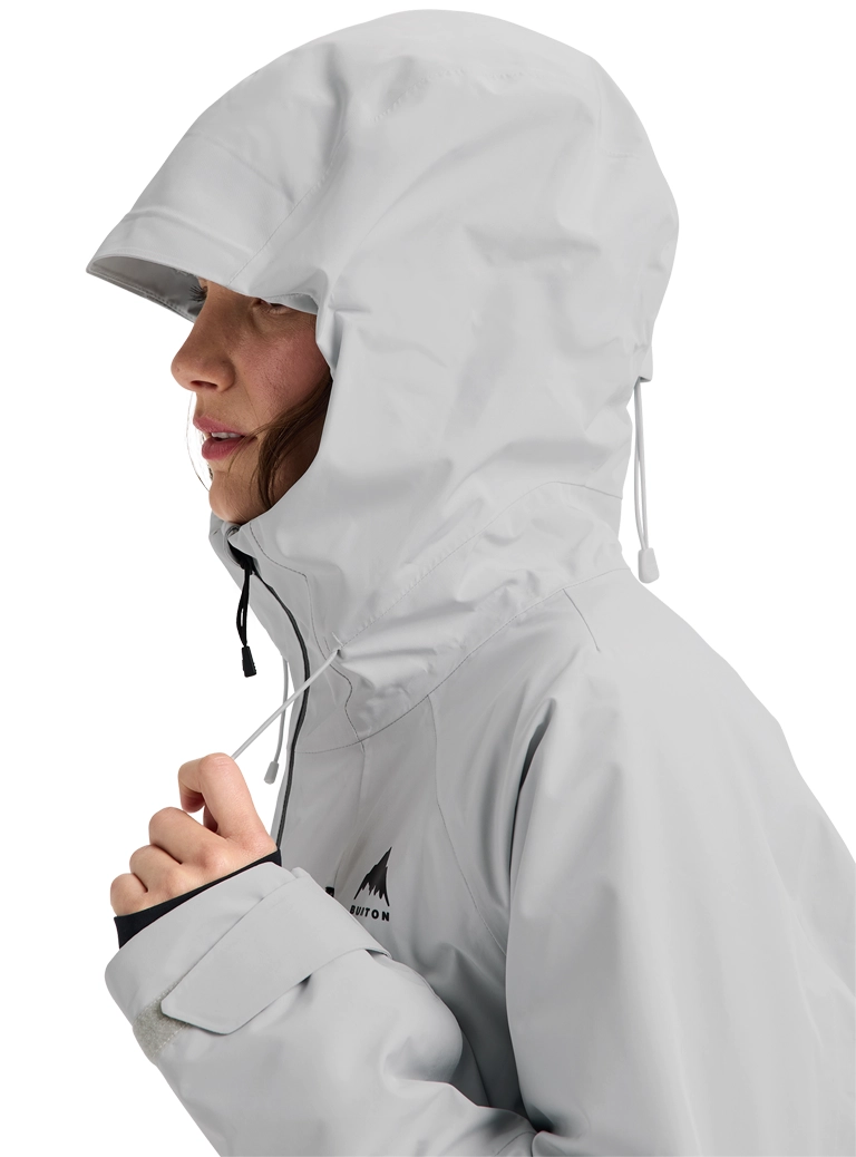 Burton Reserve GORE-TEX 2L Insulated Jacke für Damen - Gray Cloud