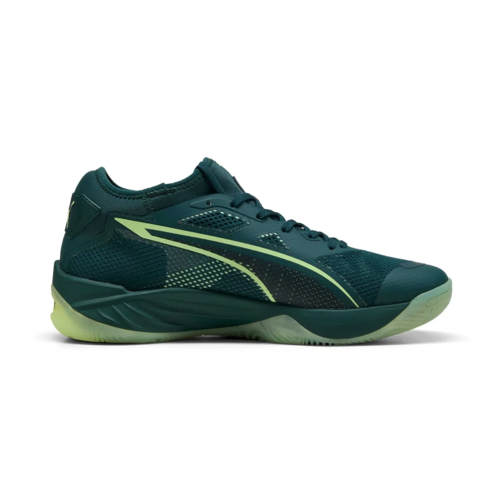 PUMA Eliminate NITRO™ SQD 4 Green/Fizzy Light - Hallenschuhe Herren