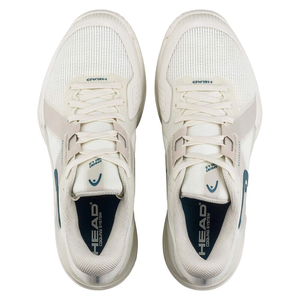 HEAD Sprint Pro 4.0 Clay Damen Tennisschuh - chalk white/twilight blue