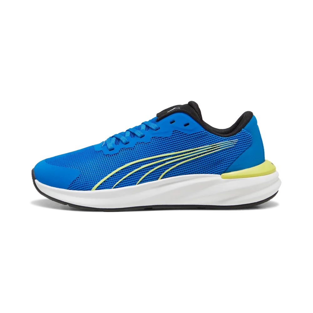 Puma Rapid NITRO™ Jr - Blue/Black/Lime - Laufschuhe für Kinder