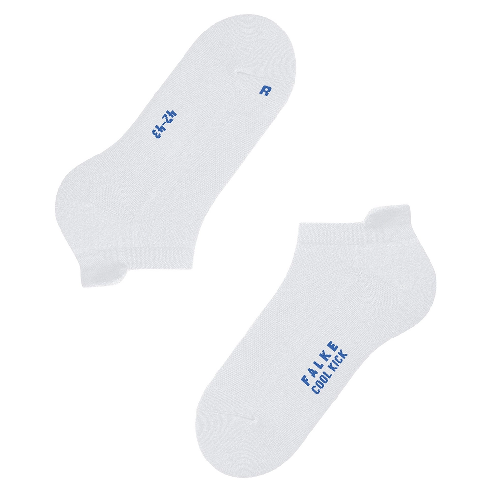 FALKE Cool Kick Unisex - Sneakersocken Weiß