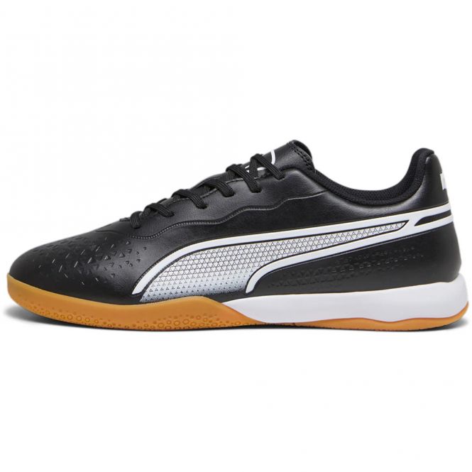 Puma KING MATCH IT Hallenschuh - schwarz/weiss