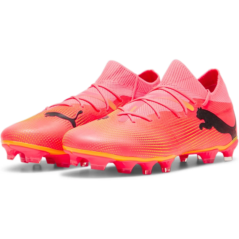 Puma FUTURE 7 MATCH FG/AG Fussballschuh - Sunset Glow/Black Sun Stream Puma FUTURE 7 MATCH FG/AG Fussballschuh - Sunset Glow/Black Sun Stream