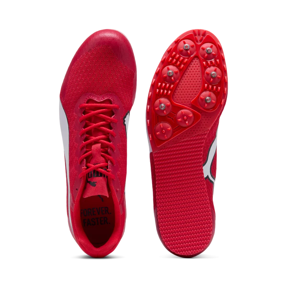 Puma evoSPEED Star 9 Leichtathletikschuh (Spikes) – Red/White/Black