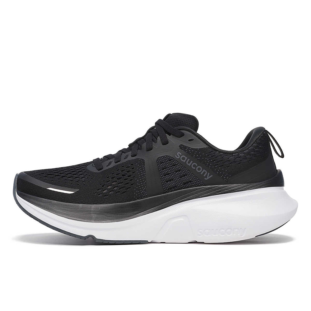 saucony Guide 18 Damen Stabilität- Laufschuh - Black | White
