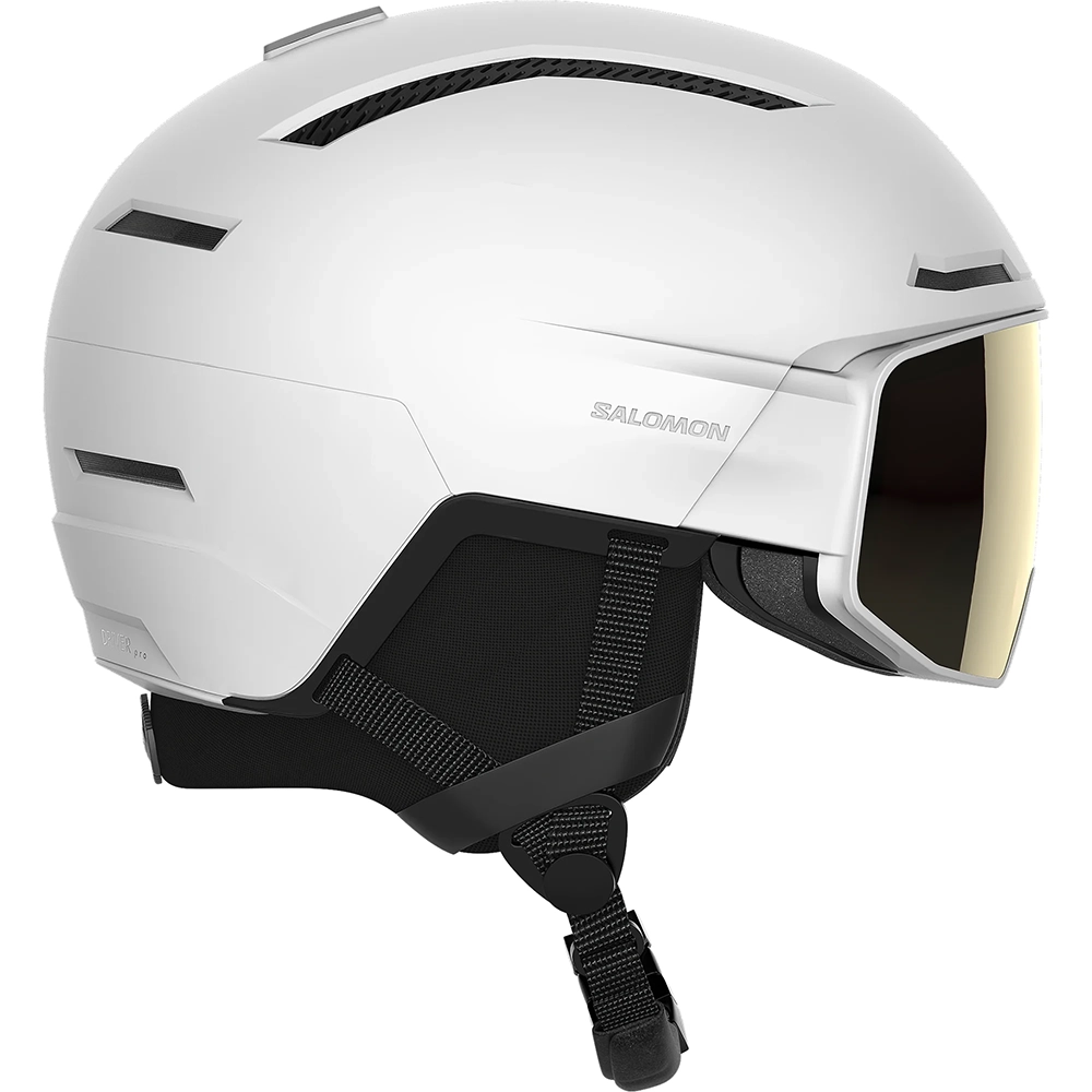 Salomon DRIVER PRO SIGMA Skihelm mit Visier - white Salomon DRIVER PRO SIGMA Skihelm mit Visier - white
