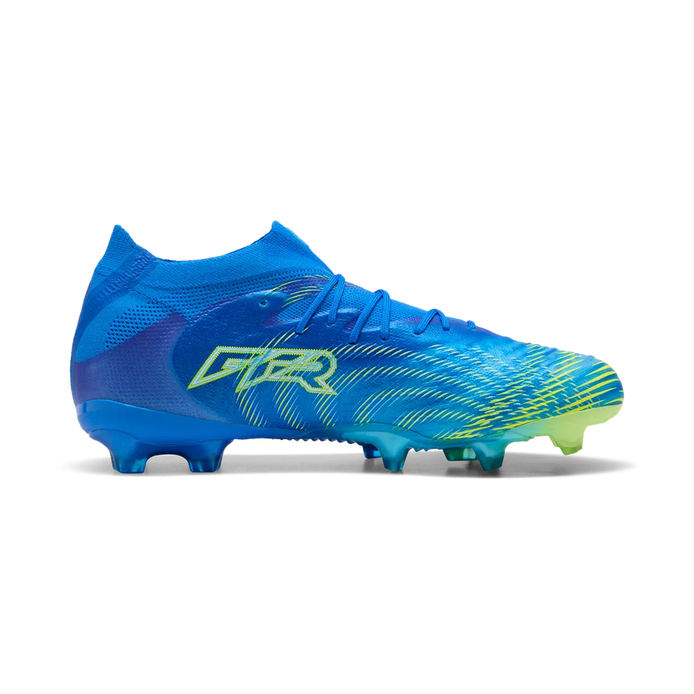 Puma FUTURE 9 ULTIMATE FG Fußballschuhe – Ultra Blue / White / Luminous Blue / Black