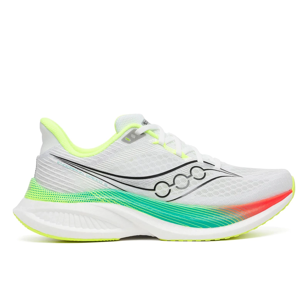Saucony Endorphin Speed 5 Herren Neutral-Laufschuh – White | Multi Saucony Endorphin Speed 5 Herren Neutral-Laufschuh – White | Multi