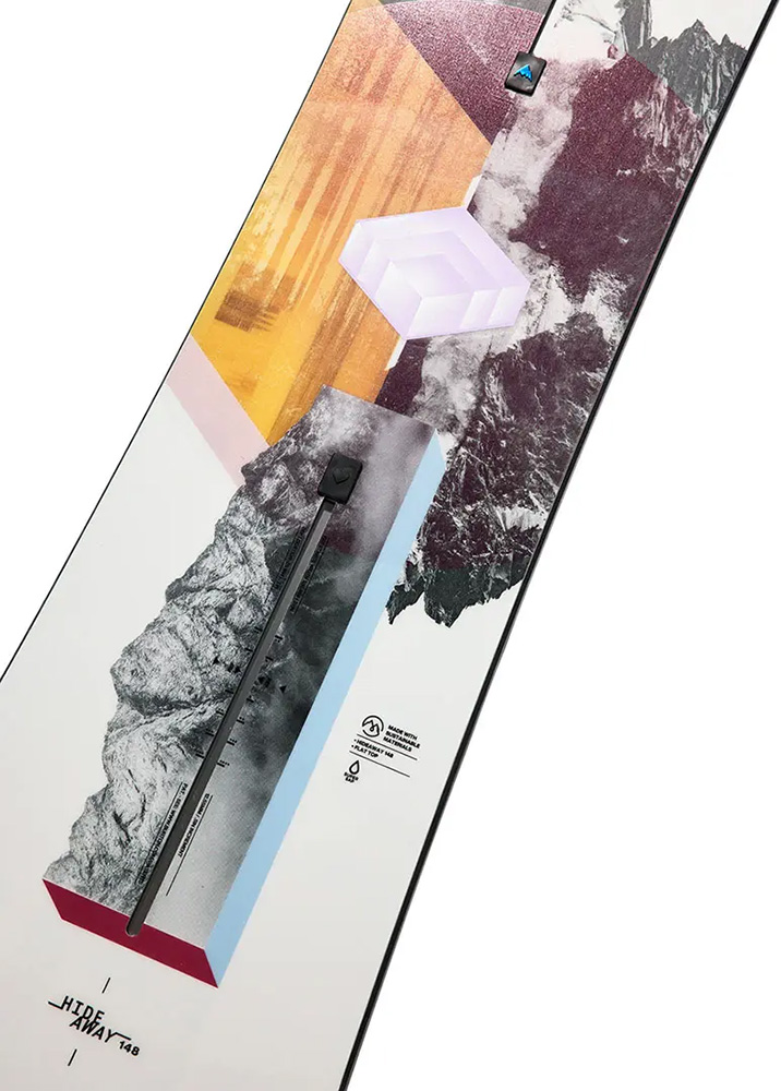 Burton Hideaway Flat-Top All-Mountain Snowboard Damen 2025  Burton Hideaway Flat-Top All-Mountain Snowboard Damen 2025