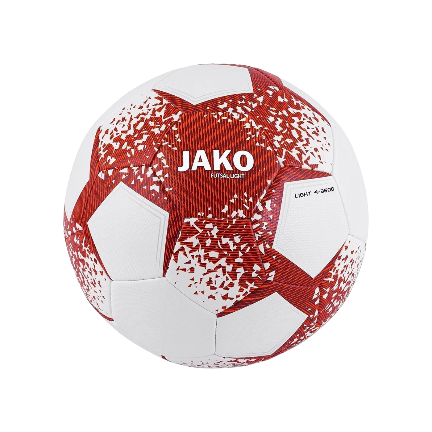 JAKO Futsal Light Gr. 4 | 360 g | Rot Weiß