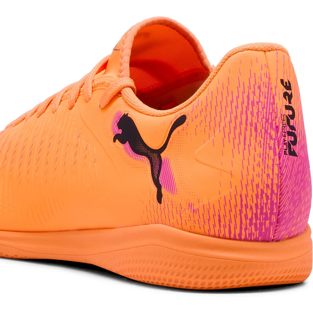 Puma FUTURE 8 PLAY IT Hallenfußballschuhe – Heat Fire/Black Ravish