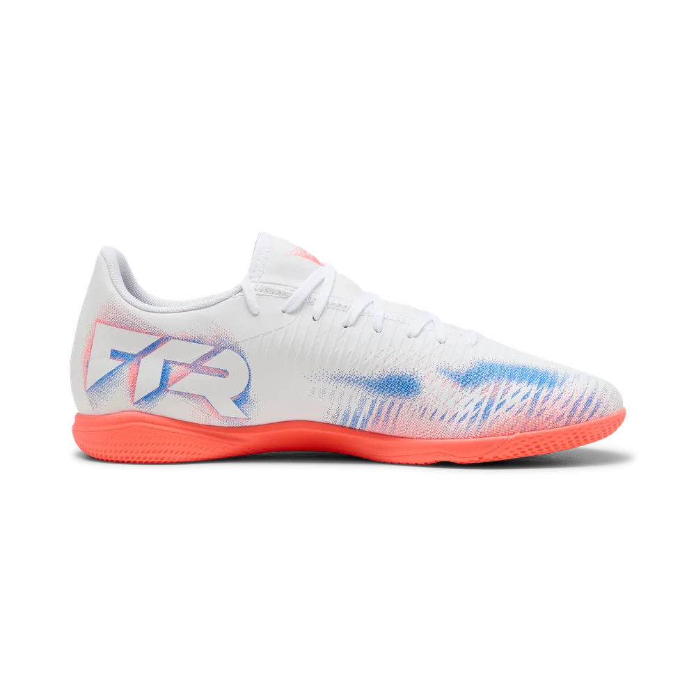 Puma FUTURE 8 PLAY IT Hallenfußballschuh - White/Black Glowing Red Puma FUTURE 8 PLAY IT Hallenfußballschuh - White/Black Glowing Red