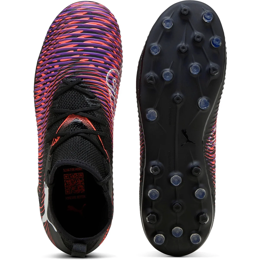 Puma FUTURE 8 MATCH MG Jr Fußballschuhe Kinder – Black White/Glowing Red Puma FUTURE 8 MATCH MG Jr Fußballschuhe Kinder – Black White/Glowing Red