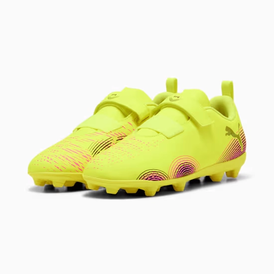 FUTURE 8 PLAY V FG/AG RB Fußballschuhe JR – Yellow Alert