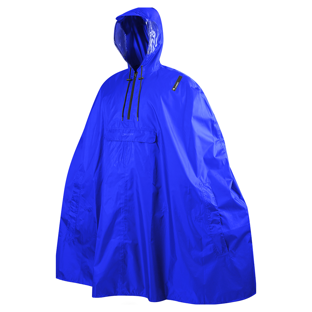 chiba Regenponcho - Royal Blau chiba Regenponcho - Royal Blau