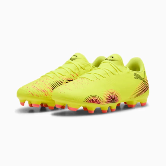 Puma FUTURE 8 PLAY FG/AG Fußballschuhe Unisex - Yellow Alert