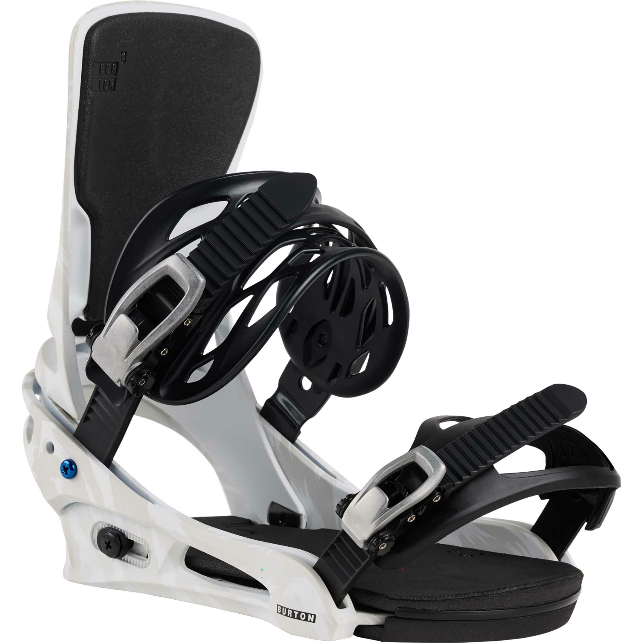 Burton Cartel Re:Flex Snowboardbindung Herren - Gray / White 2025 