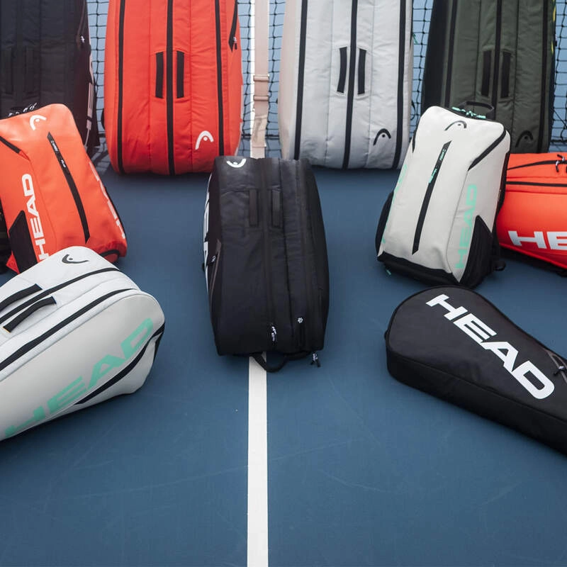 HEAD Tour Racquet Bag L BKWH - Tennistasche für 9 Schläger