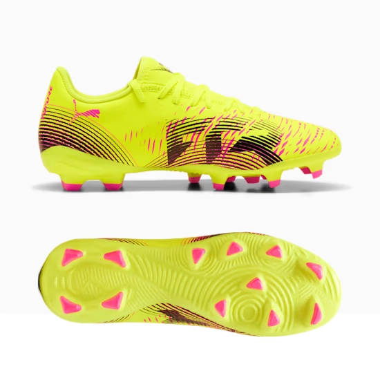 Puma FUTURE 8 PLAY FG/AG Fußballschuhe Damen – Yellow Alert