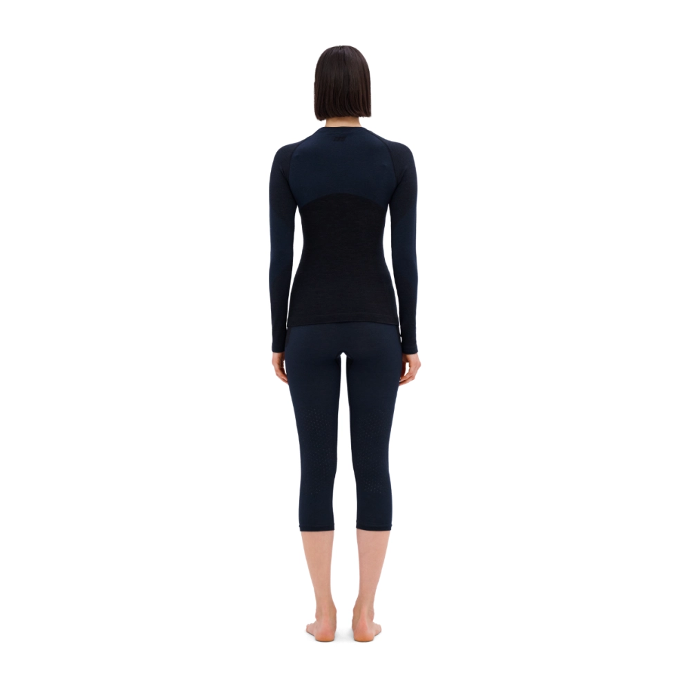 CEP Ski Merino Base Layer Shirt Long Sleeve Damen - black CEP Ski Merino Base Layer Shirt Long Sleeve Damen - black