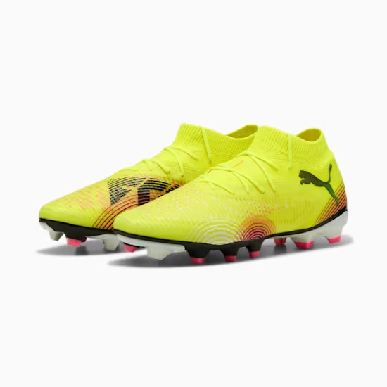Puma FUTURE 8 PRO FG/AG Fußballschuhe Unisex – Yellow Alert