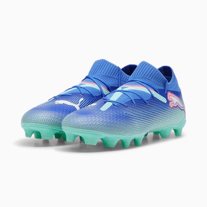Puma FUTURE 7 PRO FG/AG Fussballschuh - Bluemazing/White/Electric Peppermint Puma FUTURE 7 PRO FG/AG Fussballschuh - Bluemazing/White/Electric Peppermint